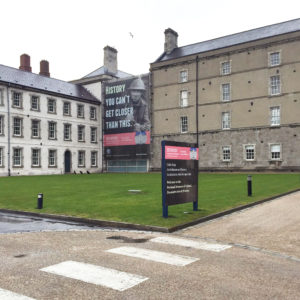 Wayfinding outside signs-custom build-production and display-heritage signage-alphaset